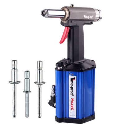 Herramienta de remache industrial de carrera de 23 mm para remaches ciegos estructurales de 4,8 mm - 6,4 mm