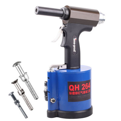 Herramienta de remache profesional hidráulica neumática para pernos de seguridad de 4,8 mm - 6,4 mm
